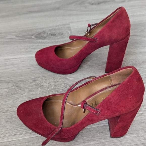 Coach suede Mary Jane platforms - Picture 4 of 7